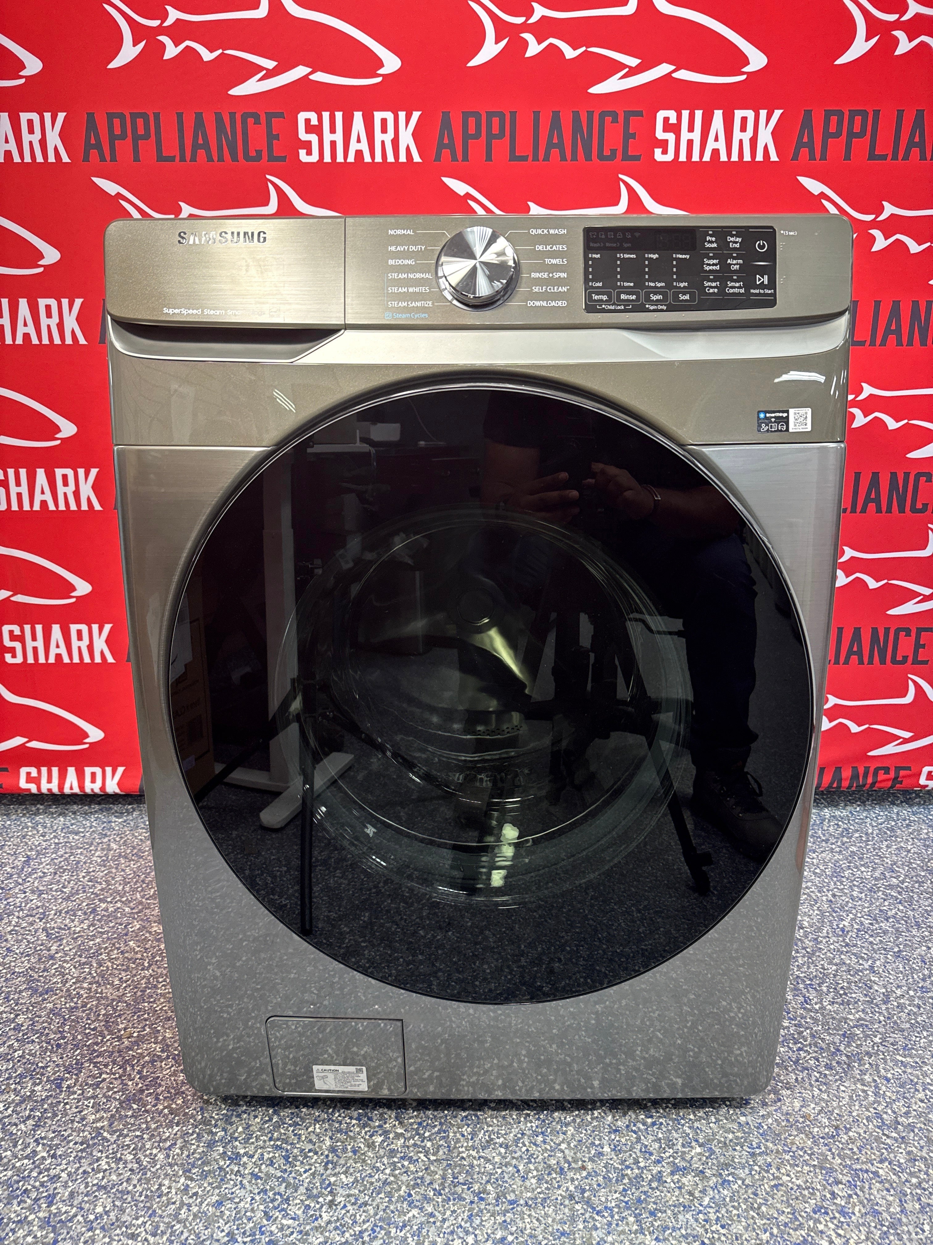 Shop Samsung front load washers at Appliance Shark. Overland Park, KS's premier scratch-dent appliance store.