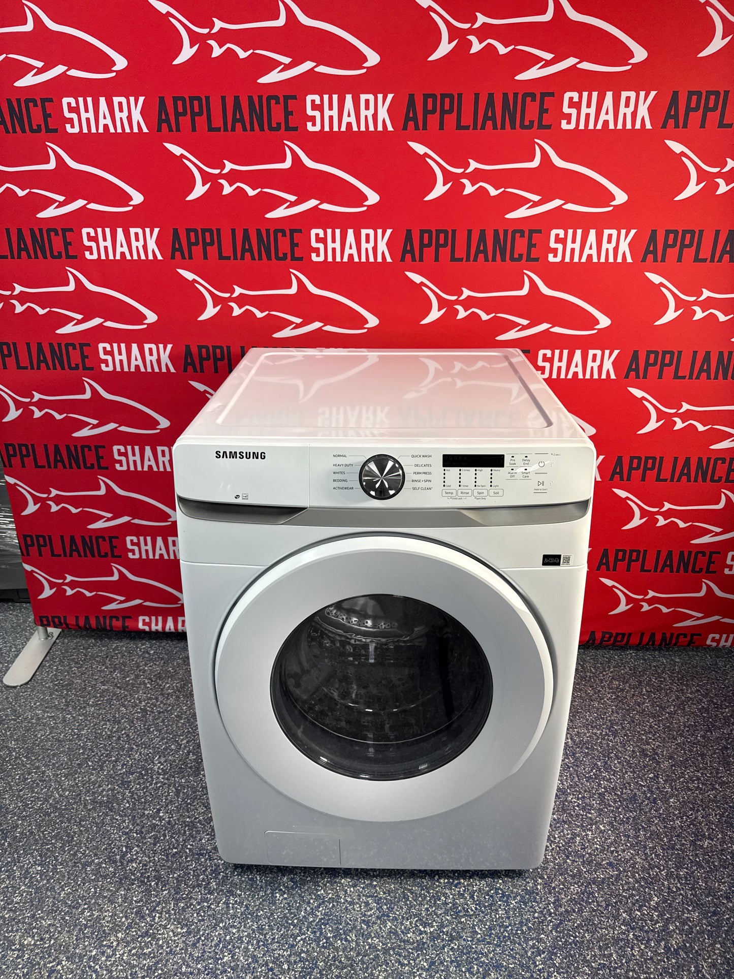 Discount SAMSUNG front load washer at Appliance Shark in Overland Park, KS.