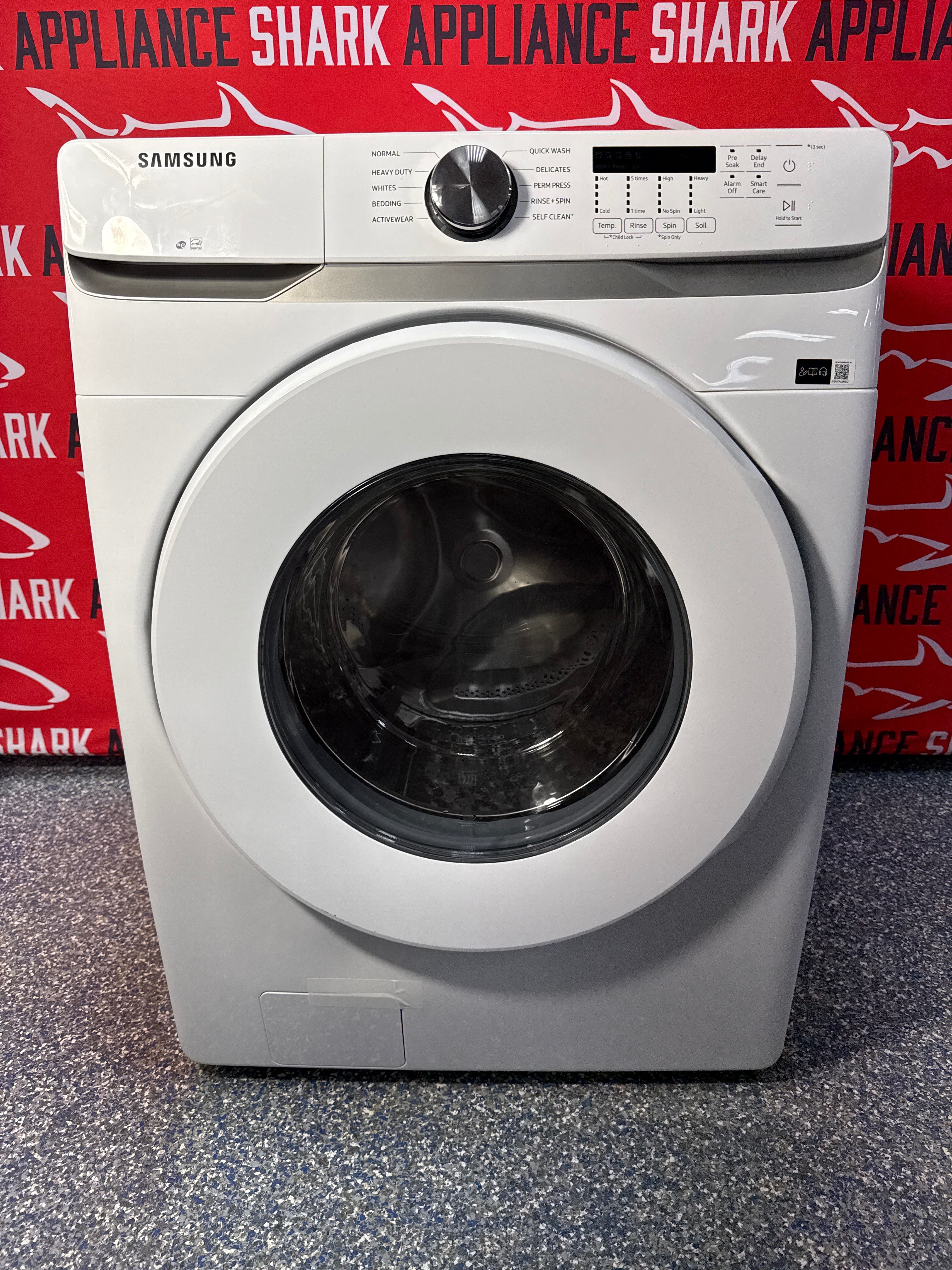 Discount SAMSUNG front load washer at Appliance Shark in Overland Park, KS.