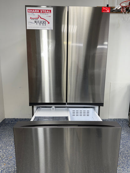 RF30BB6200QL | 30.1 Cu.Ft. SAMSUNG Bespoke Smart French Door Refrigerator with Dual Ice Maker, Ice Bites Craft Ice, and Twin Cooling Plus System at the Best Discount Appliance Store in Kansas City Metro