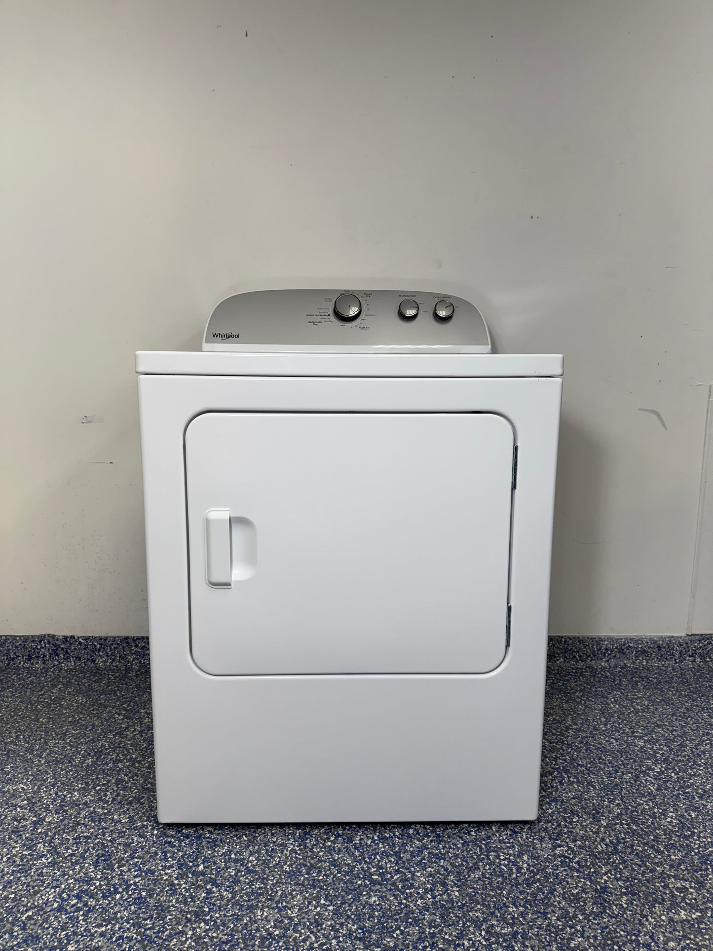 7.0 Cu.Ft. WHIRLPOOL Electric Dryer with 14 Cycles, including AutoDry, and Simple Dial Controls at the Best Discount Appliance Store in KC Metro