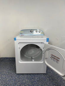 7.0 Cu.Ft. WHIRLPOOL Electric Dryer with Interior Light, Stainless Steel Drum, and Reversible Door at Appliance Shark Scratch and Dent Store in Overland Park, Kansas