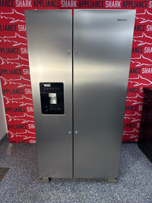 Discount WHIRLPOOL side-by-side refrigerator at Appliance Shark. Overland Park, KS’s premier scratch-dent appliance store.