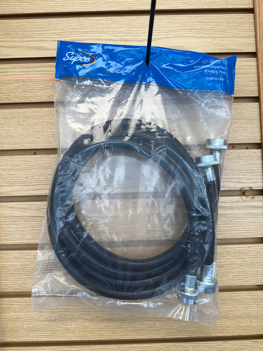 60 Inch Rubber SUPCO Washer Hose in a 2 Pack, with Female x Female Connections at Appliance Shark Scratch and Dent Appliance Store in Overland Park, Kansas