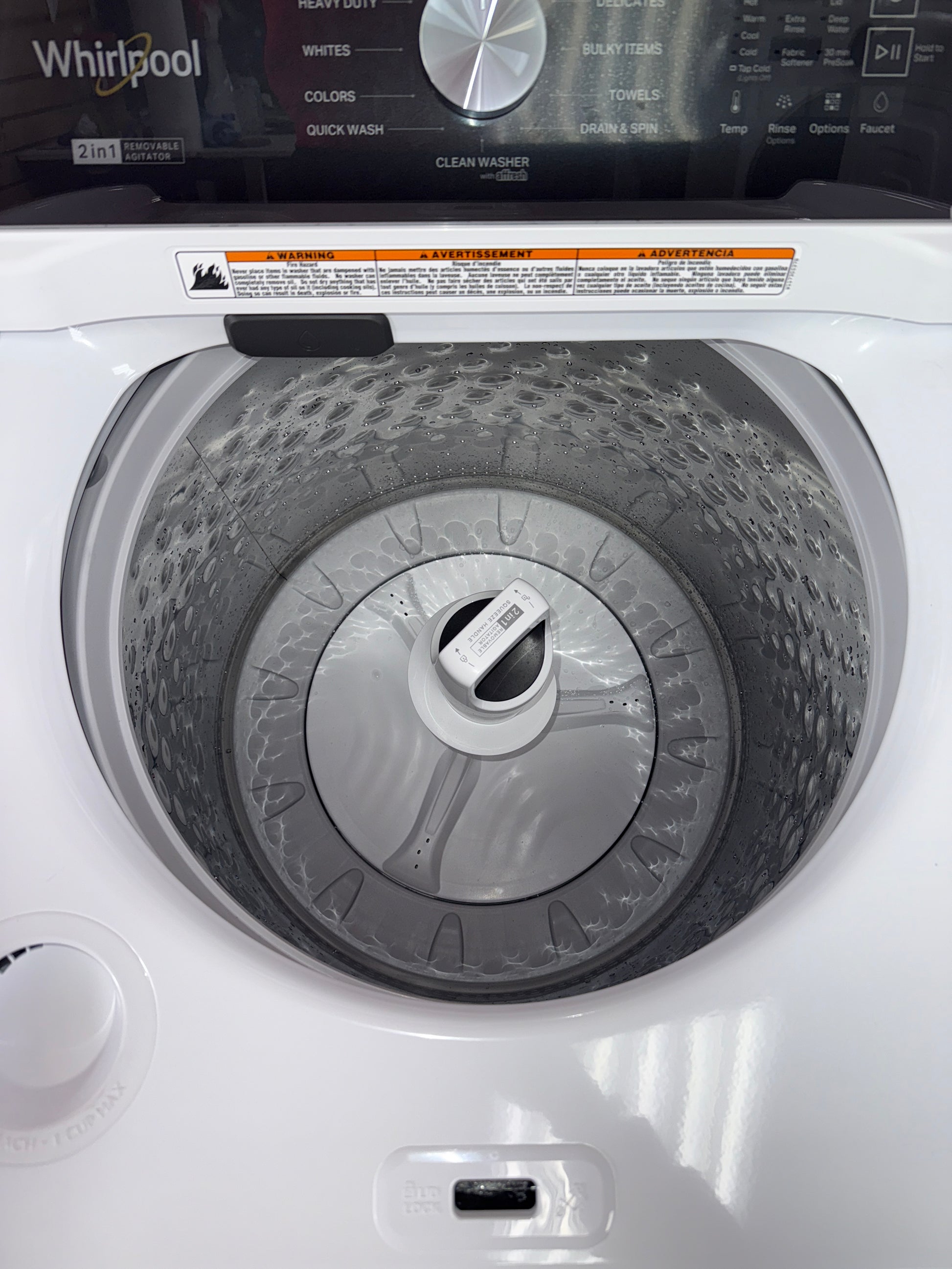 Shop a discount WHIRLPOOL top load washer at Appliance Shark in Overland Park, KS.