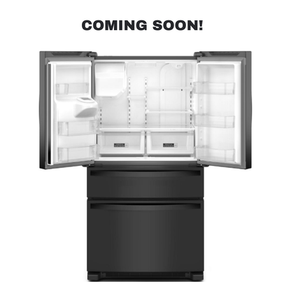 Scratch-dent Whirlpool French door refrigerator at Appliance Shark. Kansas City's best scratch-dent appliance store.