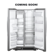 Discount Whirlpool side-by-side refrigerator at Appliance Shark. Overland Park, KS's premier scratch-dent appliance store.