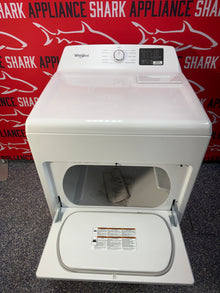 Scratch-dent WHIRLPOOL electric dryer at Appliance Shark. Kansas City’s best appliance store.