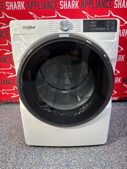 Discounted WHIRLPOOL smart electric dryer at Appliance Shark. Kansas City's trusted scratch-dent appliance store.