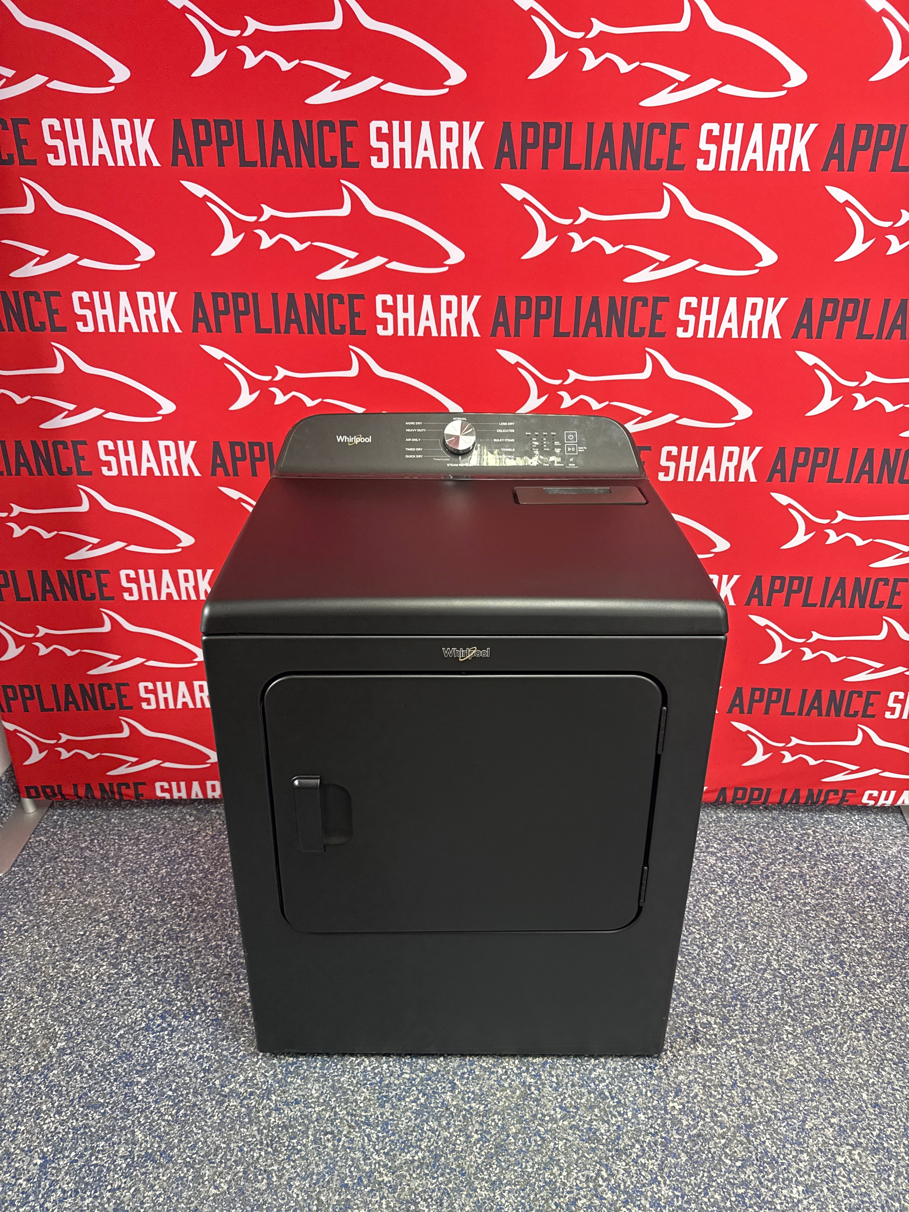 Discount WHIRLPOOL electric dryer at Appliance Shark. Overland Park, KS’s premier scratch-dent appliance store.
