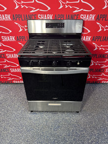 Scratch-dent WHIRLPOOL gas range at Appliance Shark. Kansas City’s best appliance store.