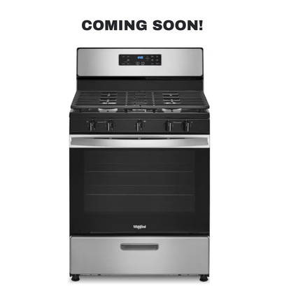 Scratch-dent WHIRLPOOL gas range at Appliance Shark. Kansas City’s best appliance store.