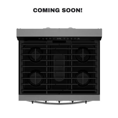 Whirlpool-WFGS7530RZ-Gas-Range-Outlet-DealsScratch-dent WHIRLPOOL gas range at Appliance Shark. Kansas City’s best appliance store.