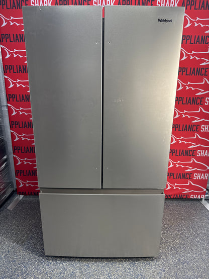 Scratch-dent WHIRLPOOL refrigerator at Appliance Shark. Kansas City’s best appliance store.