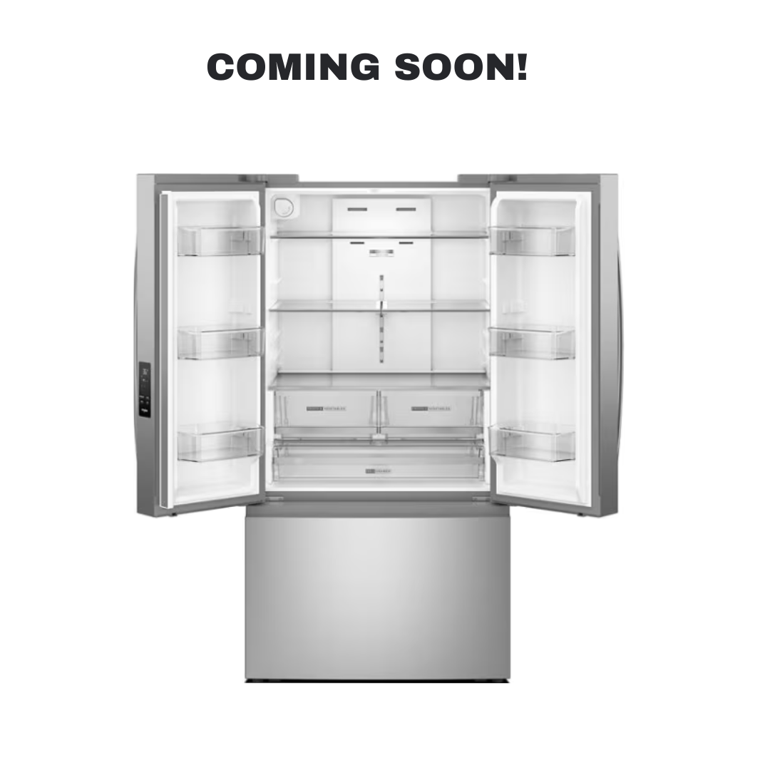Scratch-dent WHIRLPOOL French door refrigerator at Appliance Shark. Kansas City’s best appliance store.