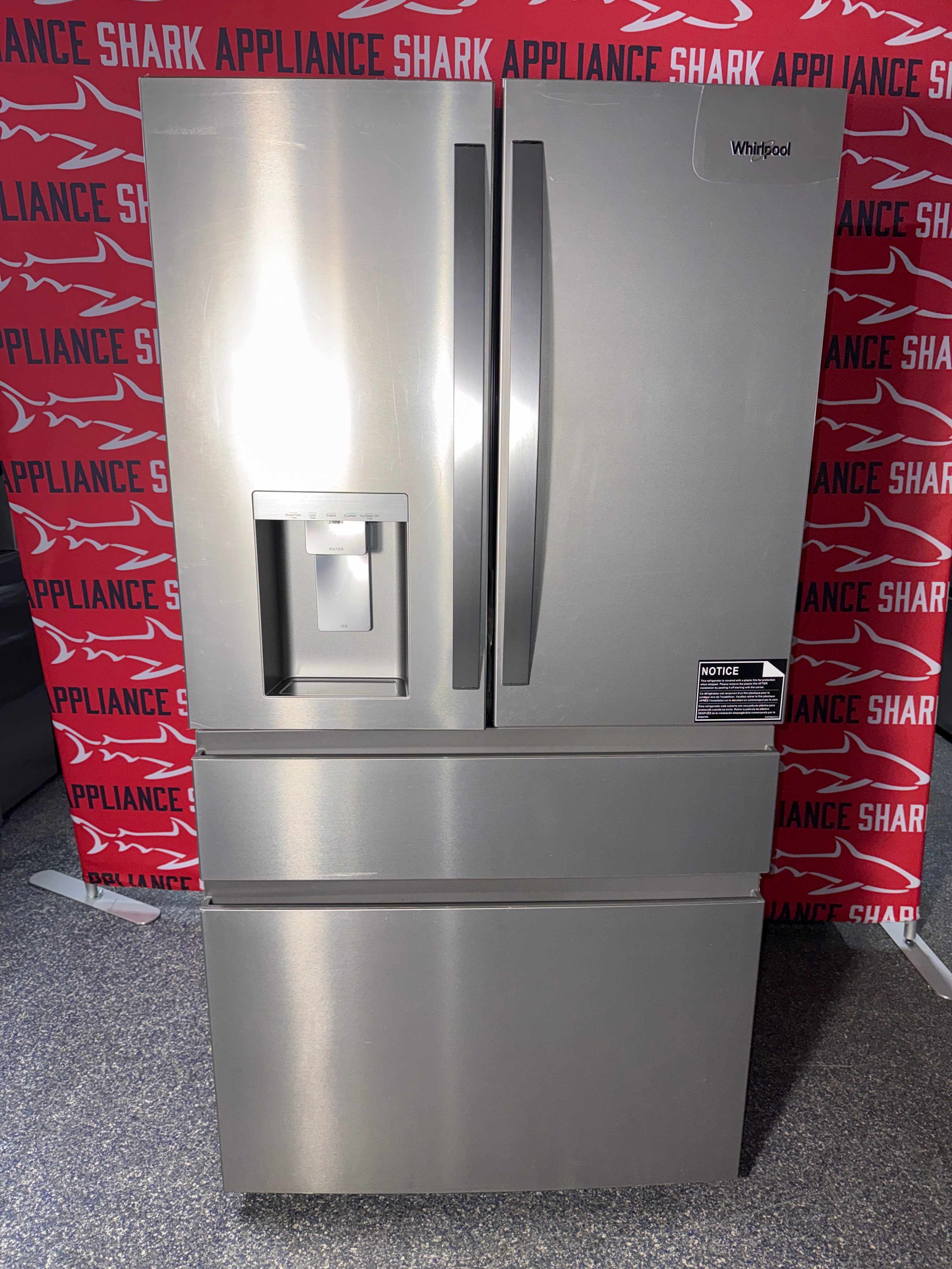 Shop WHIRLPOOL 4-door French door refrigerators at Appliance Shark. Overland Park, KS's premier scratch-dent appliance store.