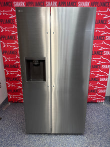 Scratch-dent WHIRLPOOL side-by-side refrigerator at Appliance Shark. Kansas City's best appliance store.