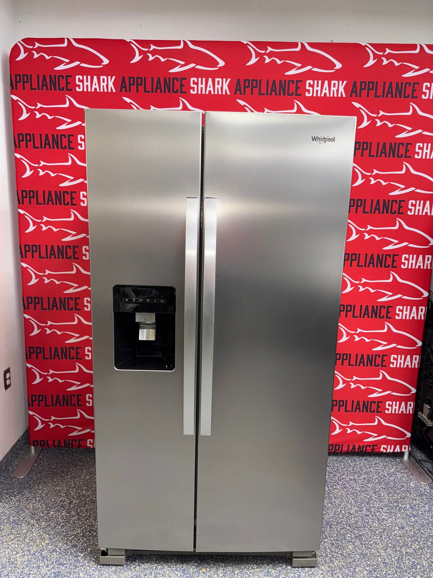 Shop WHIRLPOOL side-by-side refrigerators at Appliance Shark. Overland Park, KS's premier scratch-dent appliance store.