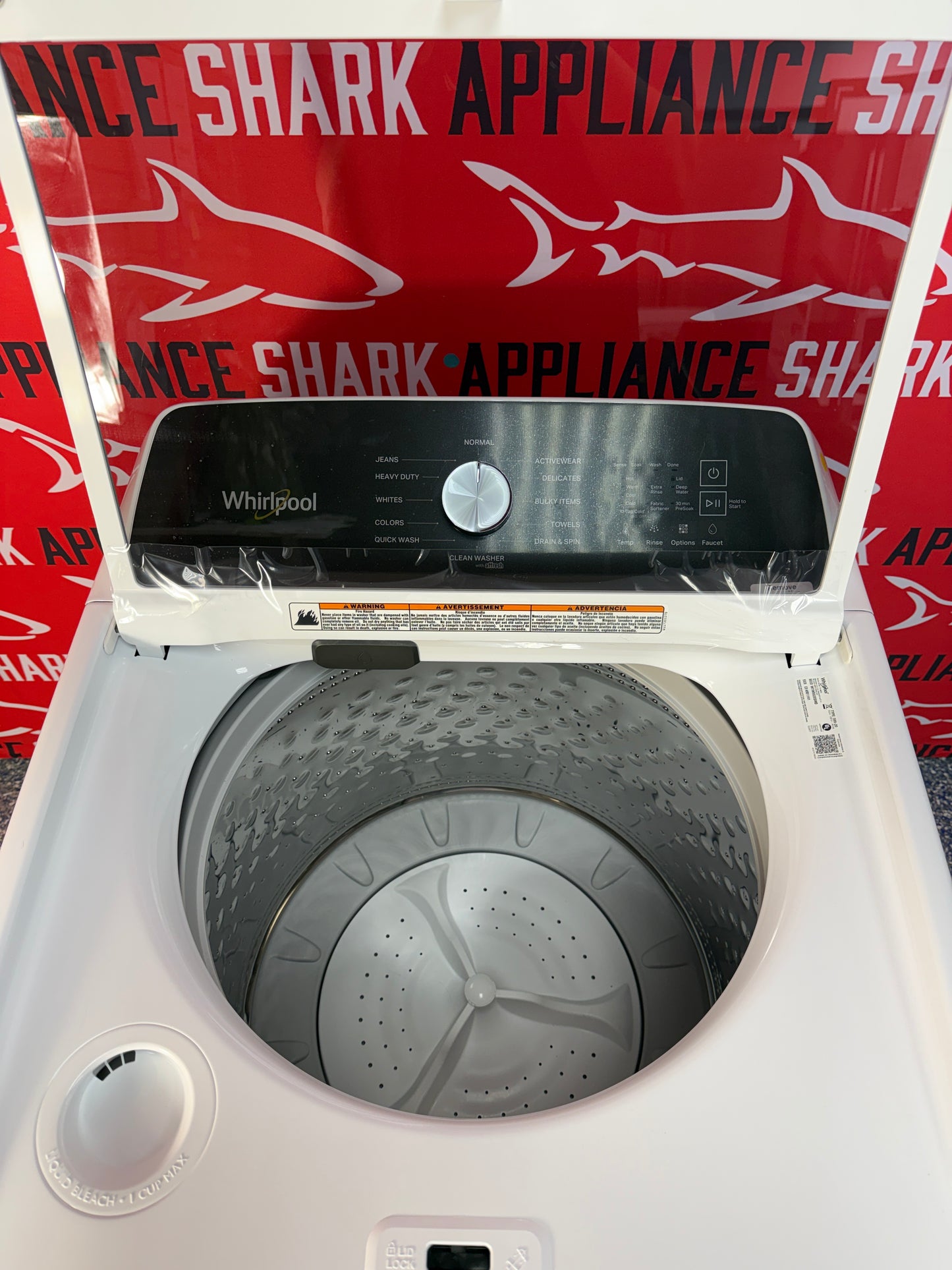 Affordable WHIRLPOOL washer at Appliance Shark. Kansas City’s best appliance store.