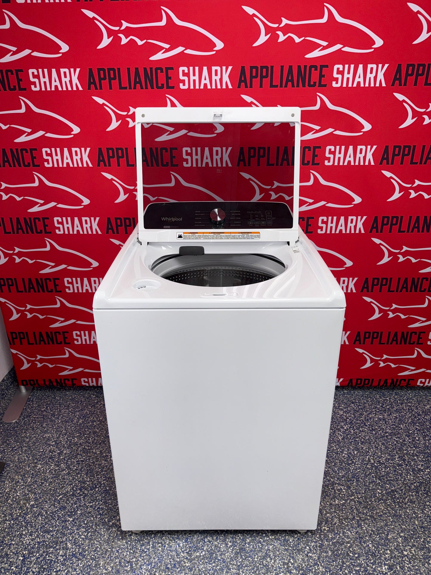 Affordable WHIRLPOOL top load washer at Appliance Shark. Kansas City’s best appliance store.