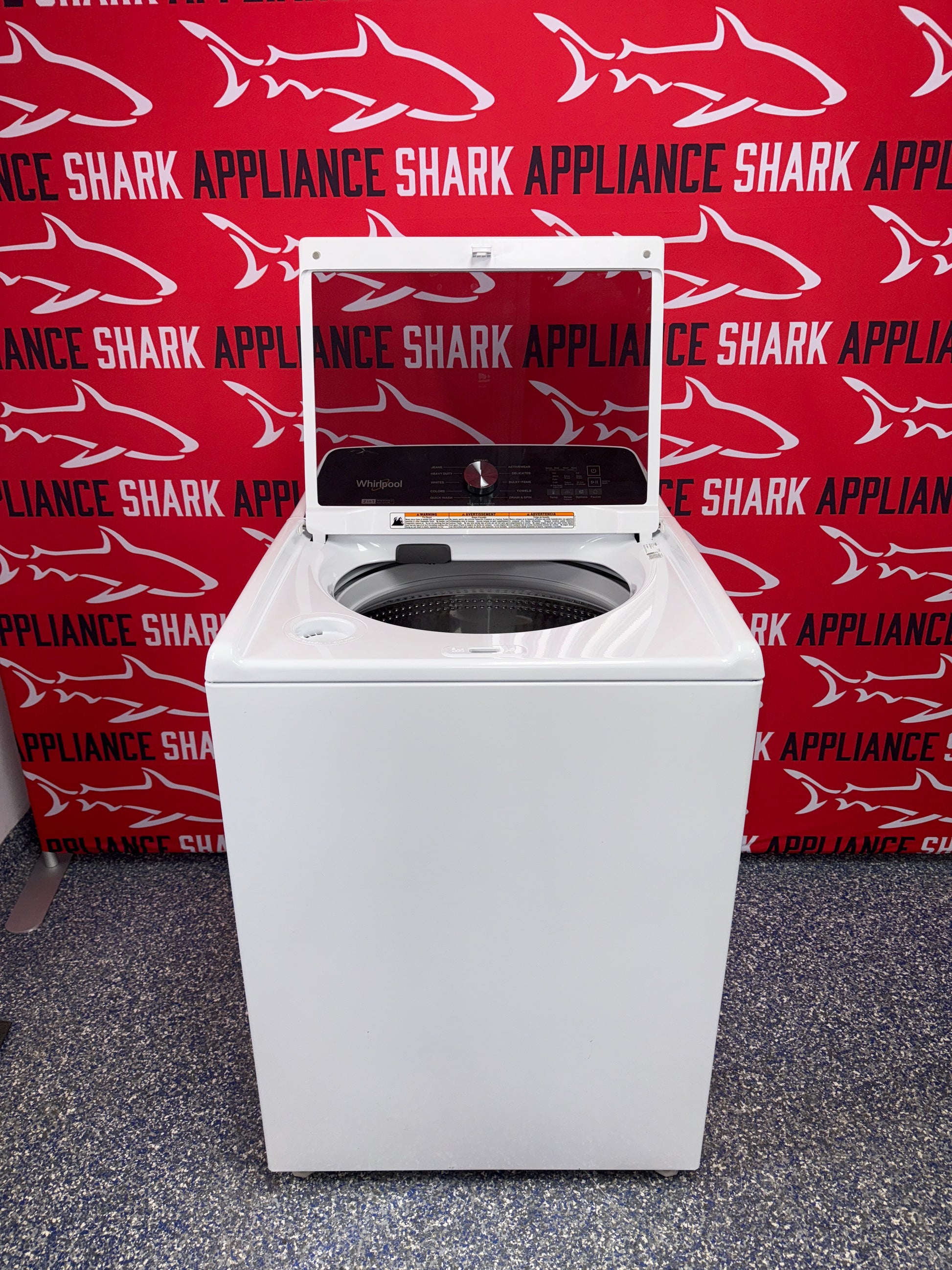 Affordable WHIRLPOOL top load washer at Appliance Shark. Kansas City’s best appliance store.