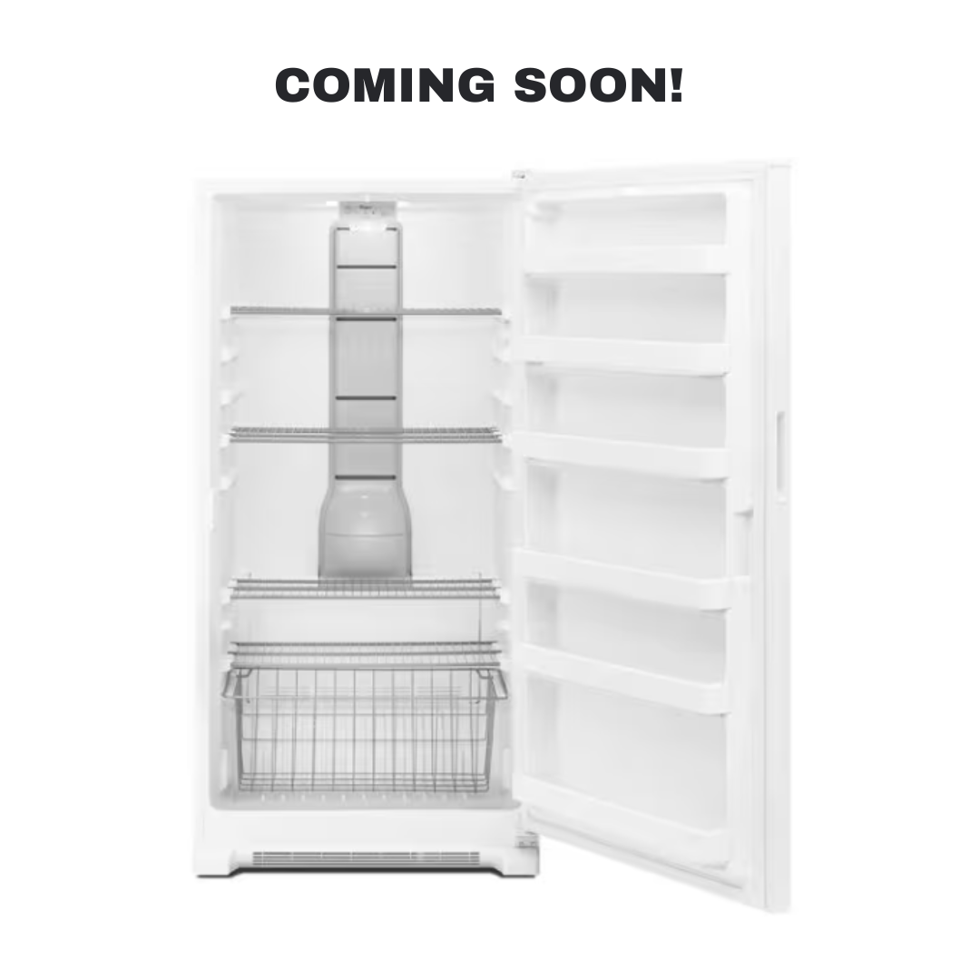 Scratch-dent WHIRLPOOL freezer at Appliance Shark. Kansas City’s best appliance store.