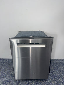 Front view of the BOSCH SHP78CM5N 24-inch dishwasher in stainless steel, available in Overland Park, KS.