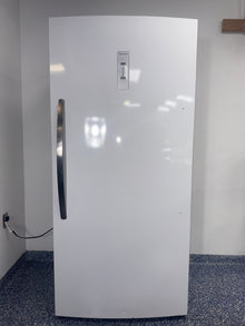 The FRIGIDAIRE 20 cu. ft. upright freezer, model FFUE2024AW, available at Appliance Shark.