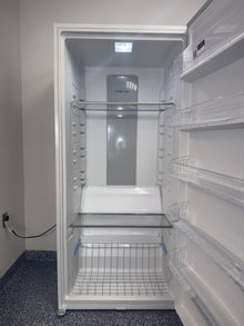 The interior of the FRIGIDAIRE FFUE2024AW freezer, showing the EvenTemp Cooling System, an ideal appliance for homes in Overland Park, KS.