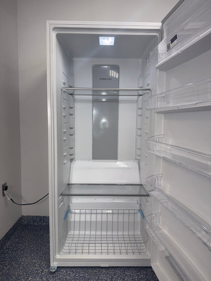 The interior of the FRIGIDAIRE FFUE2024AW freezer, showing the EvenTemp Cooling System, an ideal appliance for homes in Overland Park, KS.