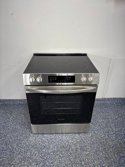FRIGIDAIRE FCFE3062AS electric range front view in Overland Park Kansas City area