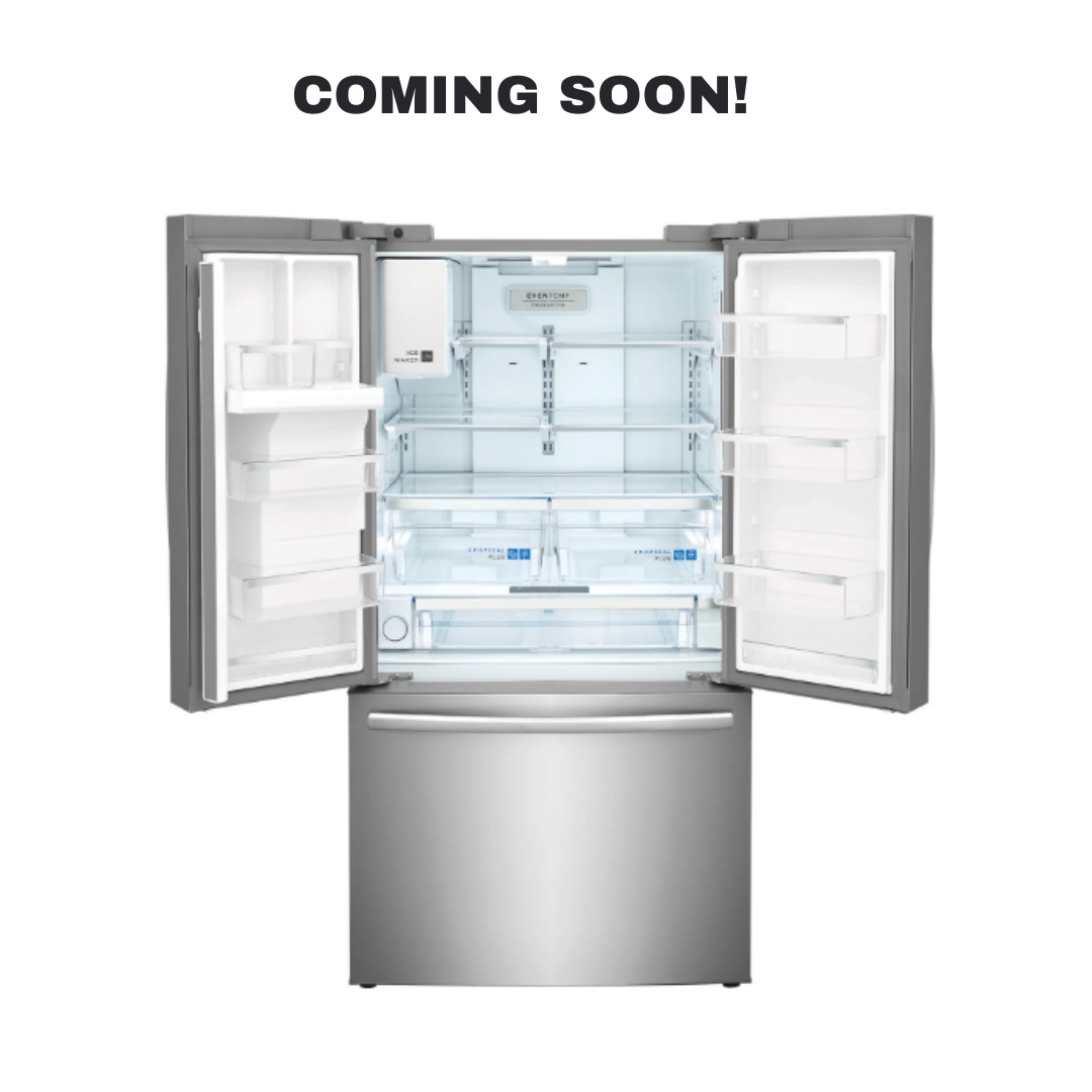 FRIGIDAIRE GRFS2853AF French door refrigerator exterior water and ice dispenser in Overland Park near Kansas City