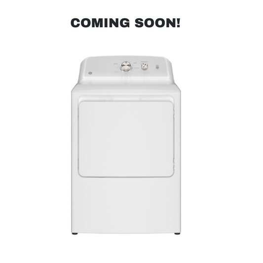 GE GTD38EASWWS electric dryer front view in Overland Park near Kansas City