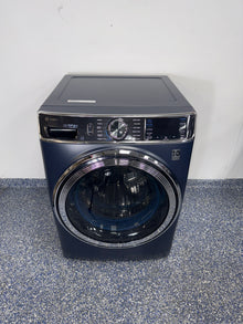 GE PFW870SPV0RS front load washer front view available in Overland Park Kansas City area.