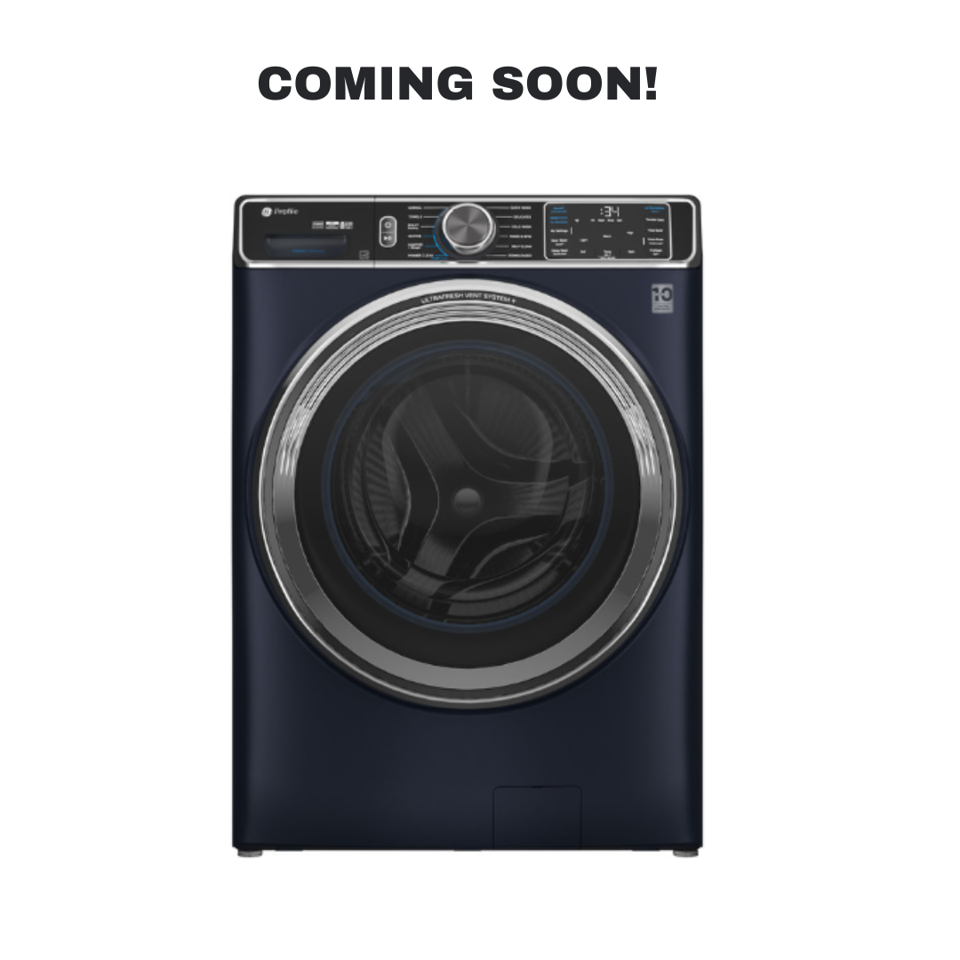 GE PFW870SPVRS front load washer front view in Overland Park near Kansas City