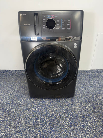 GE PROFILE PFQ97HSPVDS ventless heat pump drying system detail Kansas City home