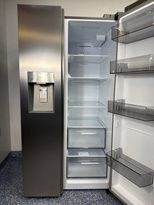 Scratch & dent HISENSE HRS290P5FSE refrigerator displayed at Appliance Shark in Overland Park with ultra-large capacity.