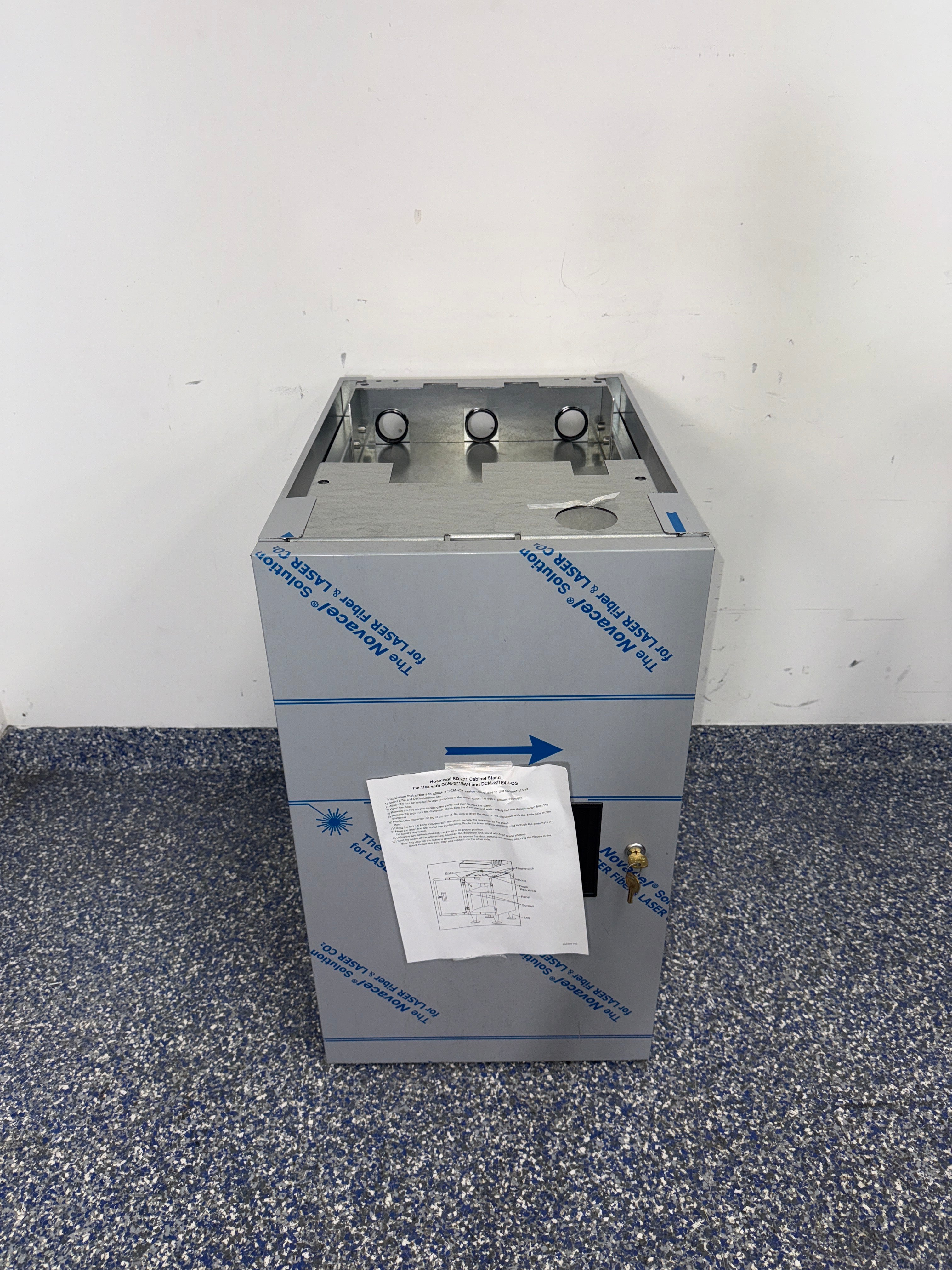 HOSHIZAKI SD-271 equipment stand front view in Overland Park Kansas City metro area.