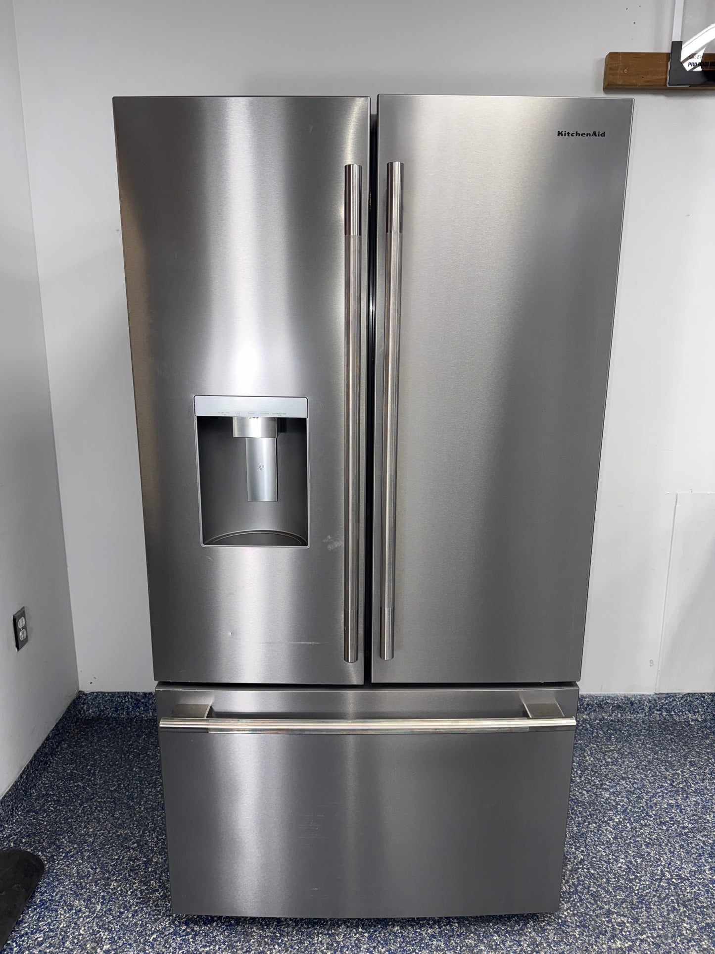 KITCHENAID KRFF436SPS French door refrigerator in Overland Park Kansas City area