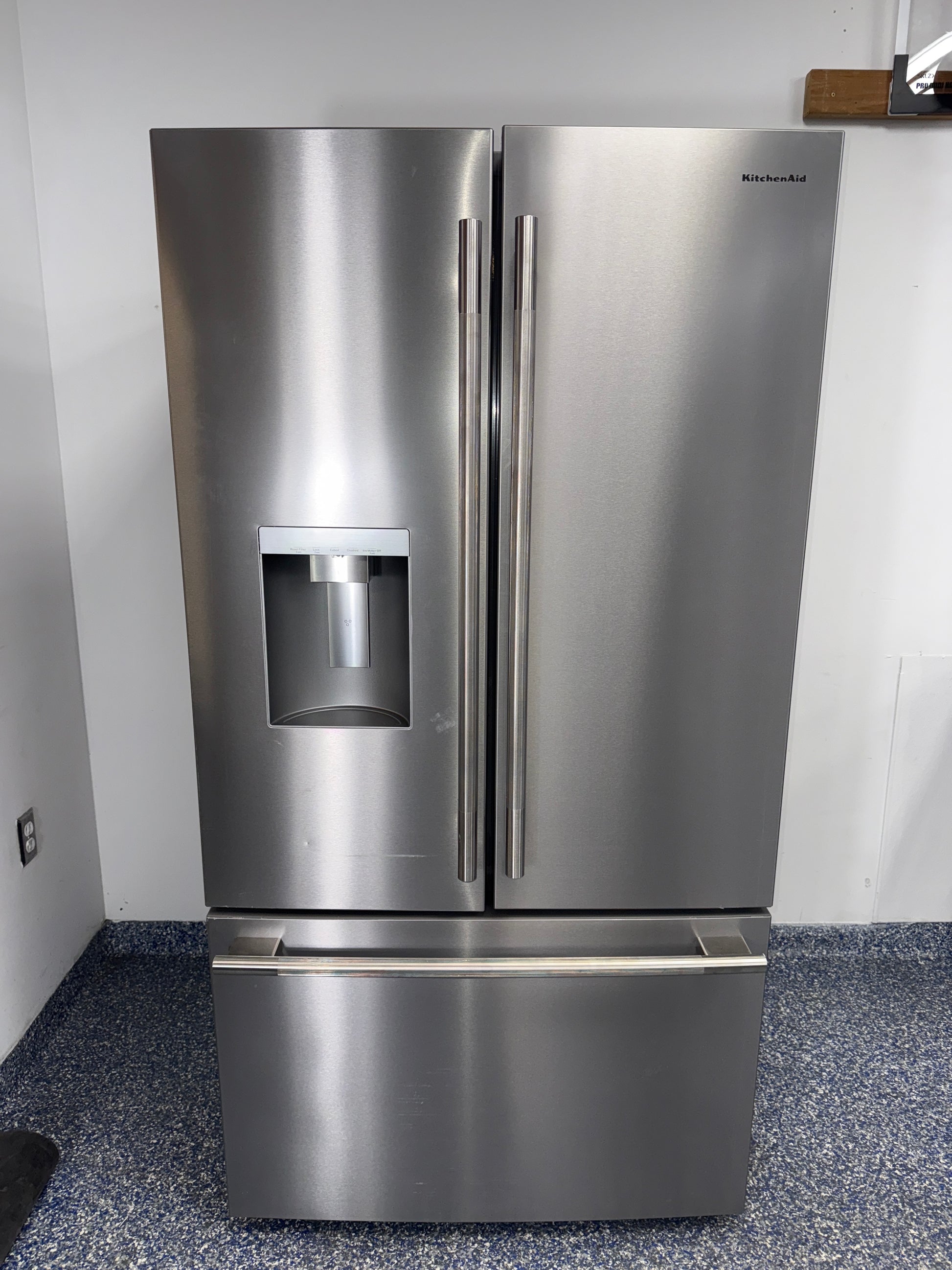 KITCHENAID KRFF436SPS French door refrigerator in Overland Park Kansas City area