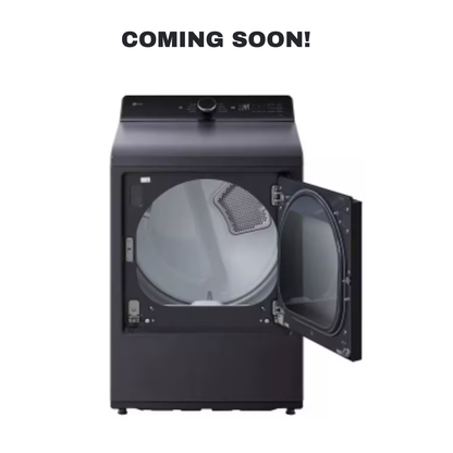 LG DLE8400BE electric dryer angled view in Overland Park Kansas City