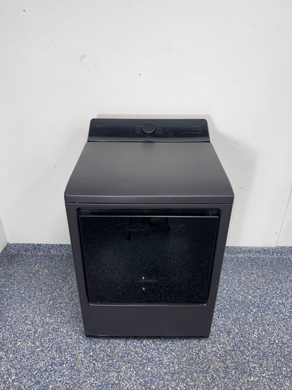 LG DLE8400BE electric dryer front view in Overland Park near Kansas City