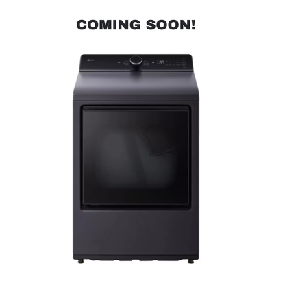 LG DLE8400BE electric dryer front view in Overland Park Kansas City