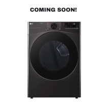 LG DLEX4080B electric dryer front view in Overland Park Kansas City