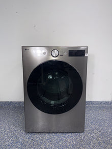 LG DLEX5800V electric dryer front view in Overland Park near Kansas City