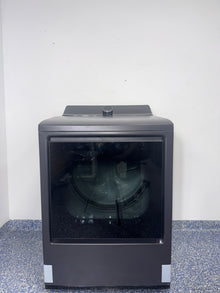 The LG DLEX8600BE electric dryer from the front, highlighting its EasyLoad™ Door and a great deal in Kansas.