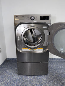 LG DLEX8980V electric dryer angled view in Overland Park Kansas City