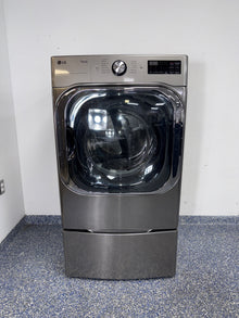 LG DLEX8980V electric dryer front view in Overland Park Kansas City