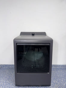 The LG DLG8401BE gas dryer from the front, highlighting its smart technology and a great deal in Kansas.