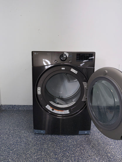 LG DLGX4081B gas dryer control panel in Kansas City